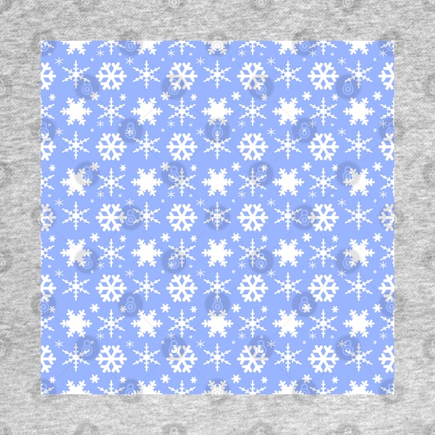 Snowflakes Blue by BlakCircleGirl